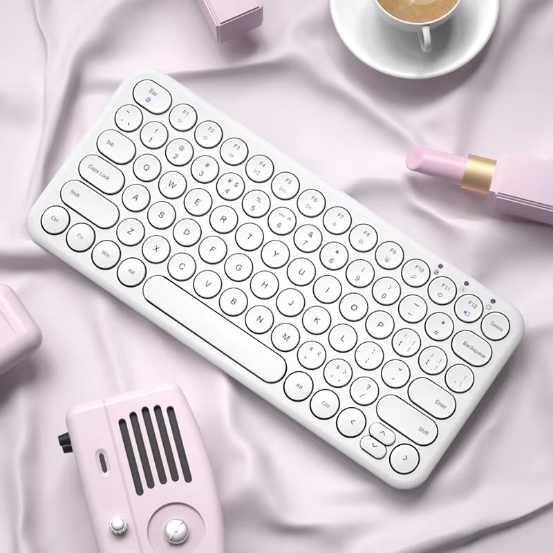 Wireless Keyboard + Slient Mouse Combo for Macbook Pro/PC