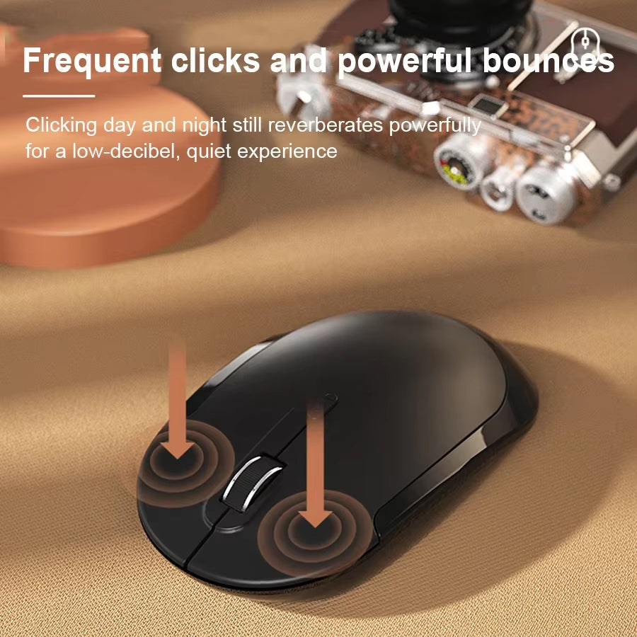 Wireless Keyboard + Slient Mouse Combo for Macbook Pro/PC