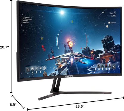 Curved Gaming 32" 1080P LED Monitor 