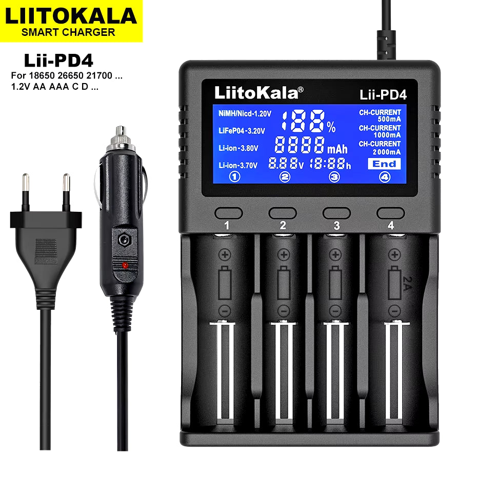 Liitokala Charger Lii-PD2