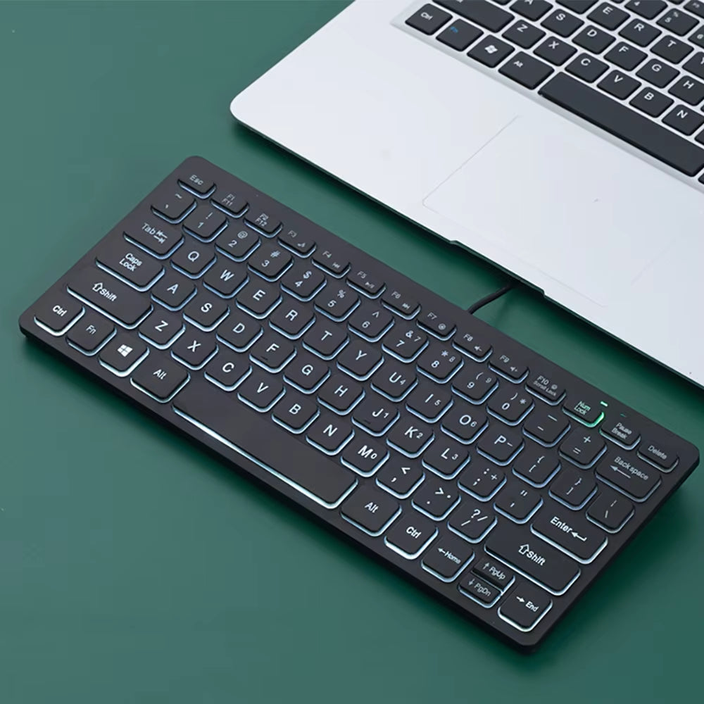 Portable Wired Keyboard Mini