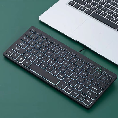 Portable Wired Keyboard Mini