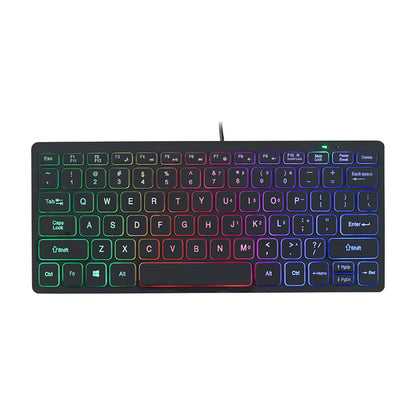Portable Wired Keyboard Mini